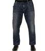 Dolce & Gabbana Blue Cotton Logo Plaque Slim Denim Jeans