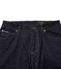 Dolce & Gabbana Dark Blue Cotton Logo Slim Fit Men Denim Jeans