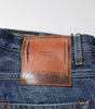 Dolce & Gabbana Blue Cotton Tattered Tapered Men Denim Jeans