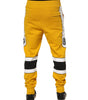 Dolce & Gabbana Yellow Print Cotton Drawstring Jogger Pants