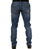 Dolce & Gabbana Blue Logo Embroidery Denim Jeans