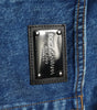 Dolce & Gabbana Blue Cotton Logo Plaque Denim Jeans