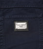 Dolce & Gabbana Black Cotton Tapered Denim Jeans