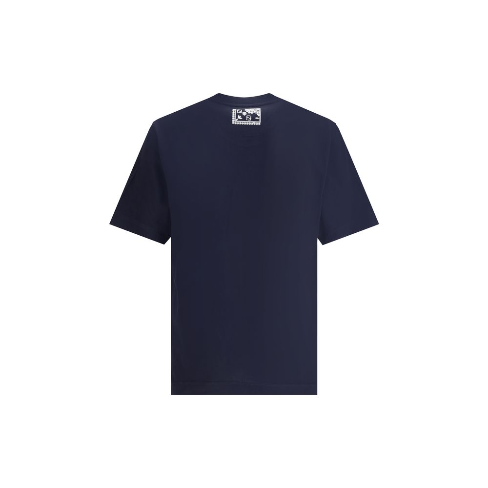 T-shirt Fendi avec poche imprimée bandana
