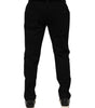 Dolce & Gabbana Black Cotton Skinny Men Denim Jeans