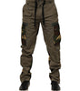 Dolce & Gabbana Brown Cotton Camouflage Cargo Pants