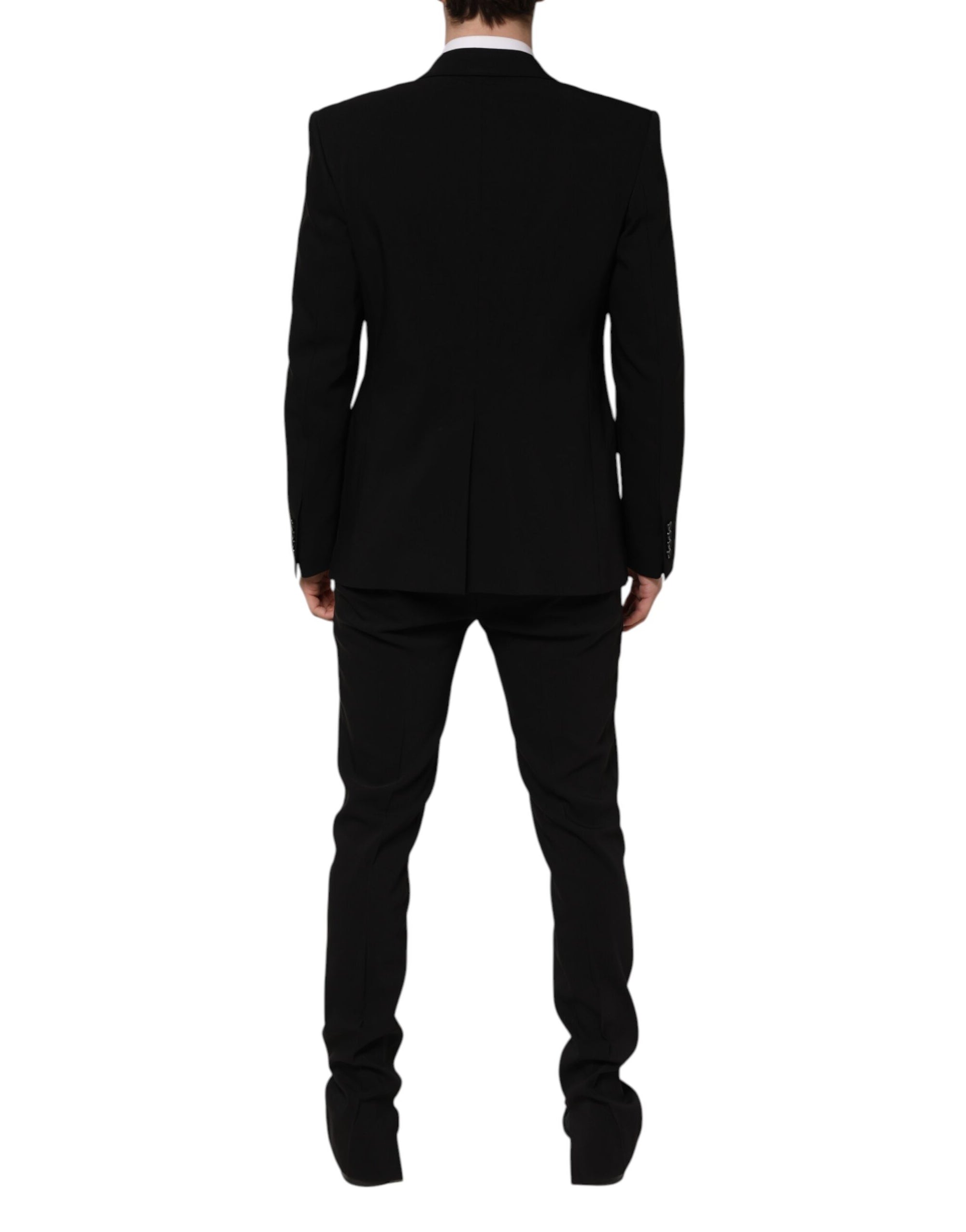 Costume 2 pièces droit noir MARTINI de Dolce &amp; Gabbana