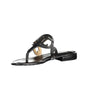 Sandale en cuir noir Ralph Lauren