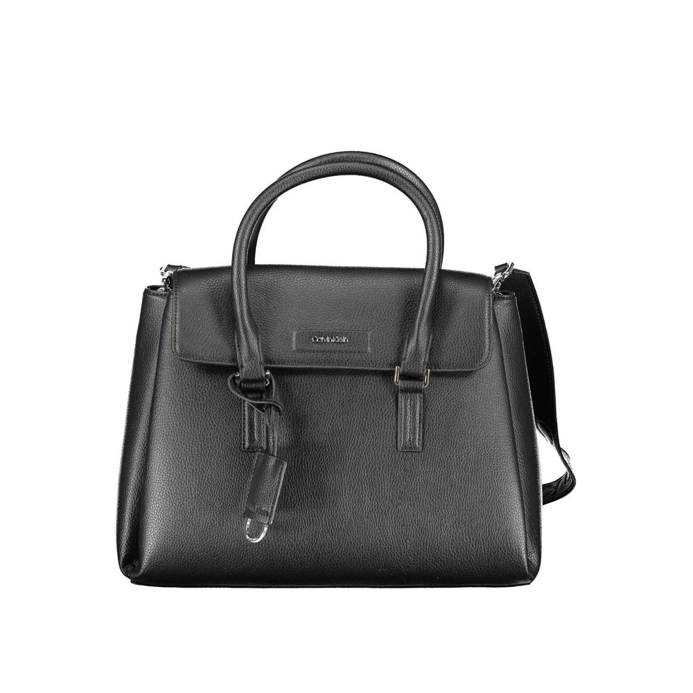 Calvin Klein Black Polyester Handbag