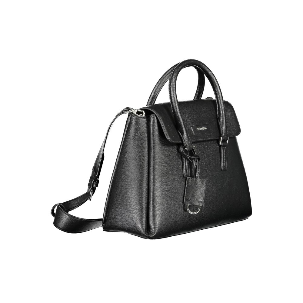 Calvin Klein Black Polyester Handbag