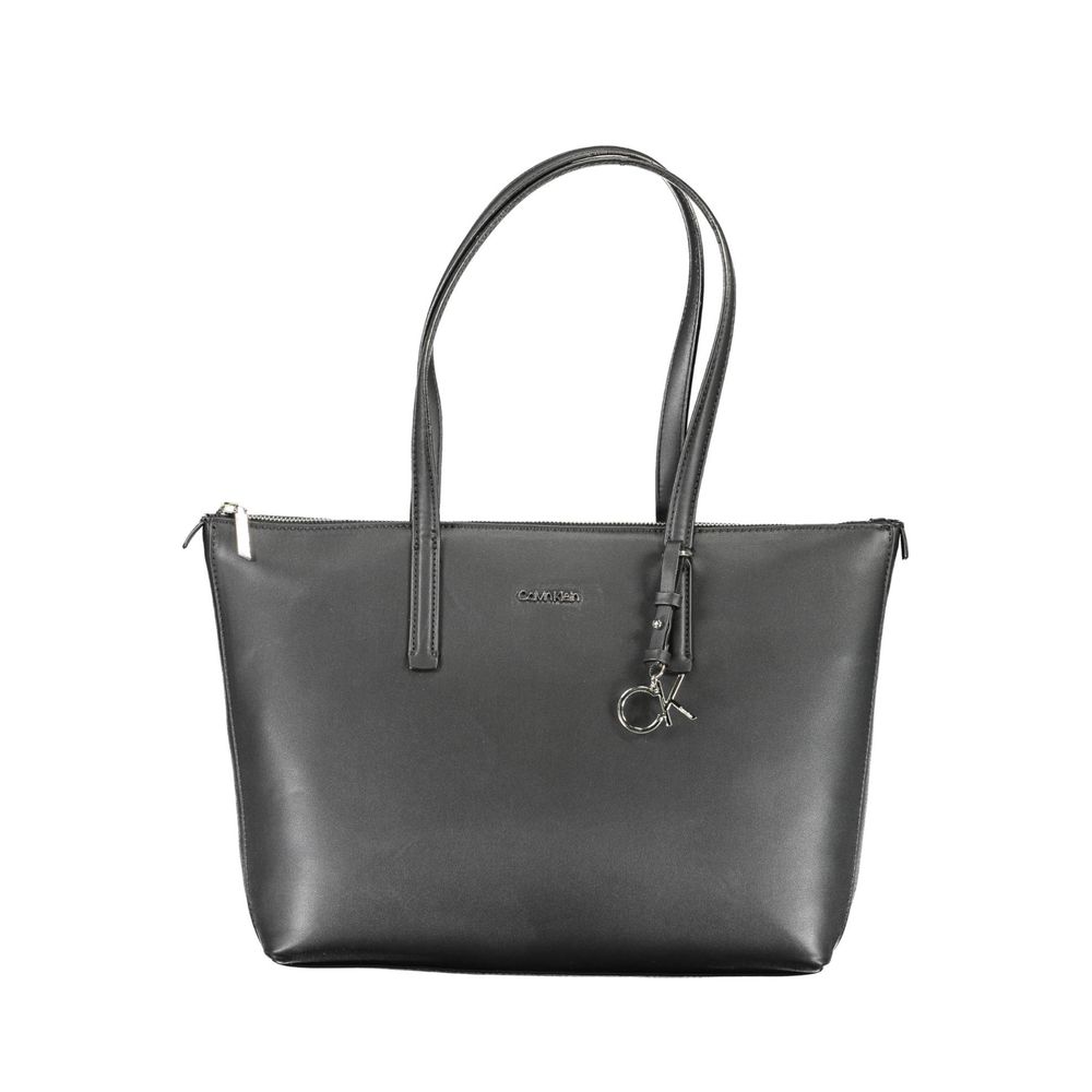 Calvin Klein Black Polyester Handbag