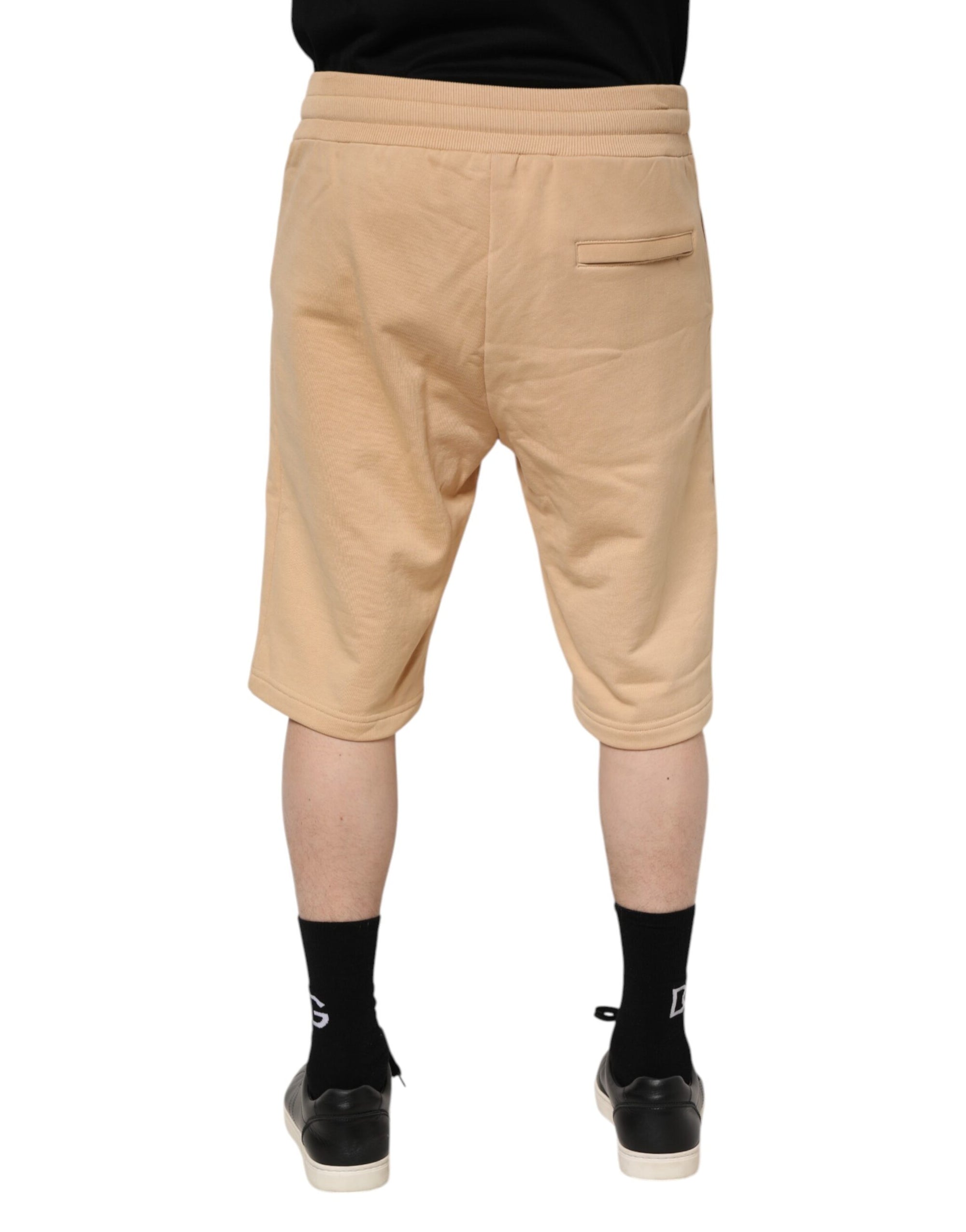 Bermuda en coton jaune Dolce &amp; Gabbana pour homme