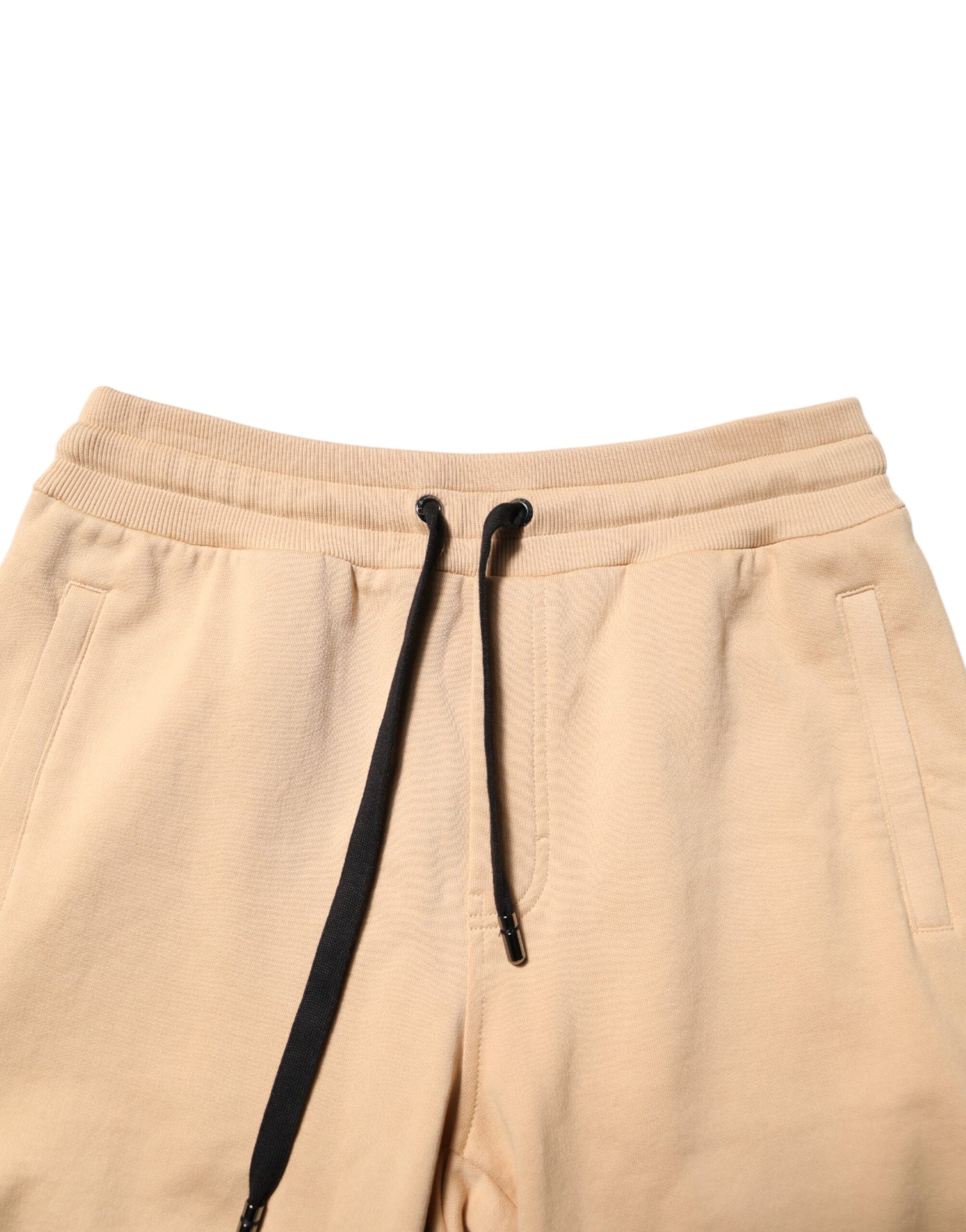 Bermuda en coton jaune Dolce &amp; Gabbana pour homme