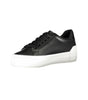 Baskets noires en polyester Calvin Klein