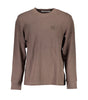 Pull en coton marron Calvin Klein