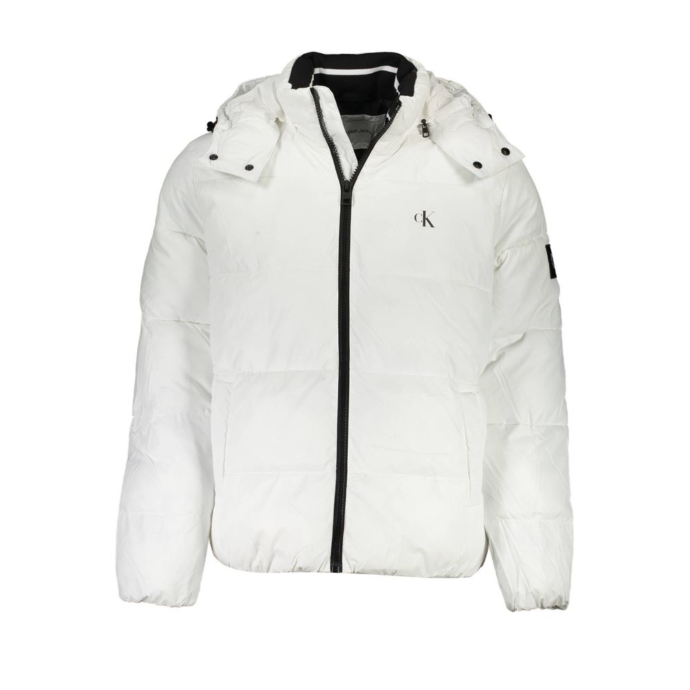 Veste en polyester blanc Calvin Klein