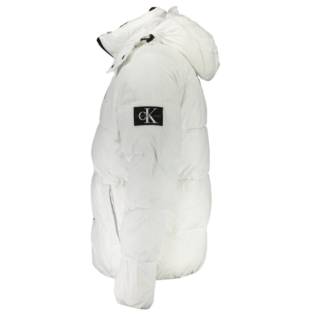 Veste en polyester blanc Calvin Klein