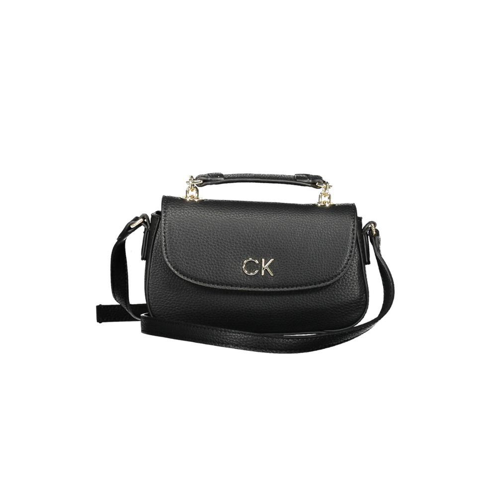 Calvin Klein Black Polyester Handbag