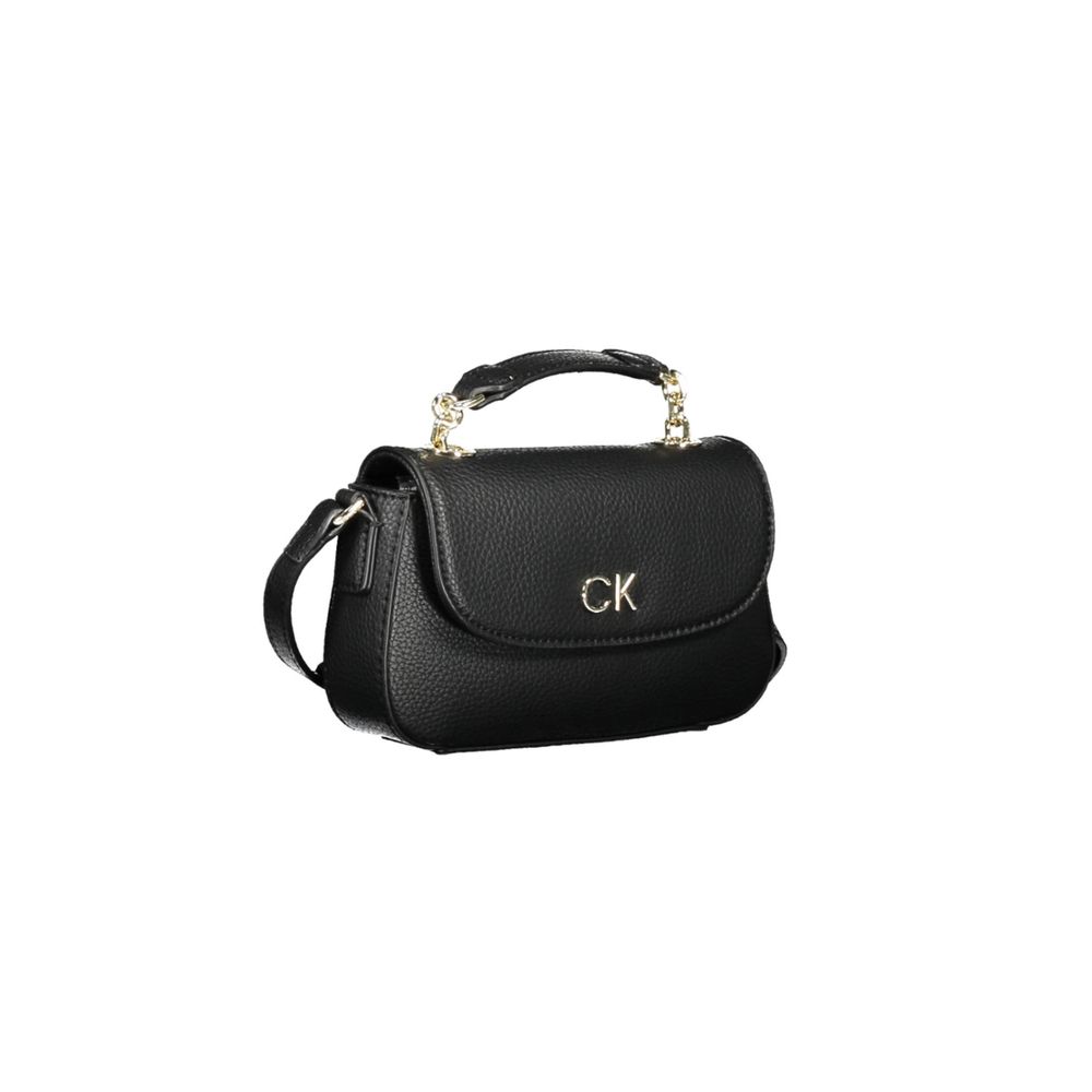 Calvin Klein Black Polyester Handbag
