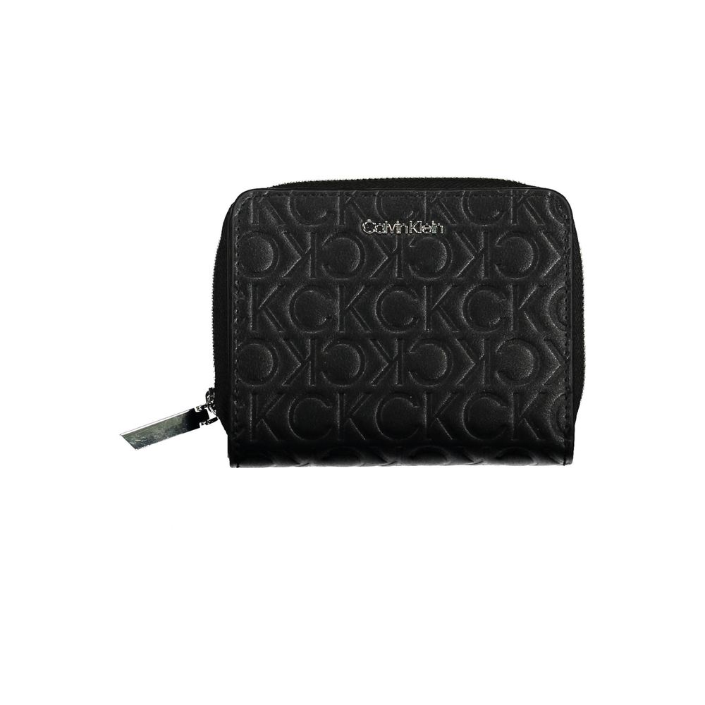 Portefeuille Calvin Klein en polyester noir