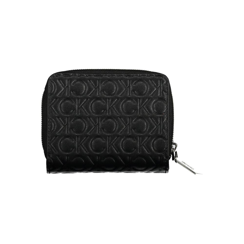 Portefeuille Calvin Klein en polyester noir