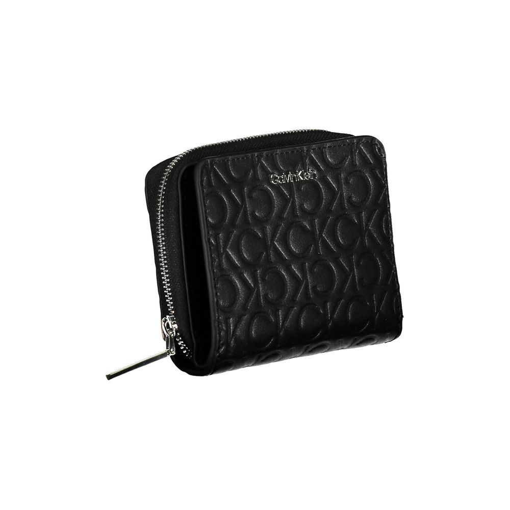 Portefeuille Calvin Klein en polyester noir