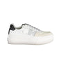 Calvin Klein White Polyester Sneaker