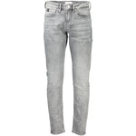 Calvin Klein Gray Cotton Jeans & Pant