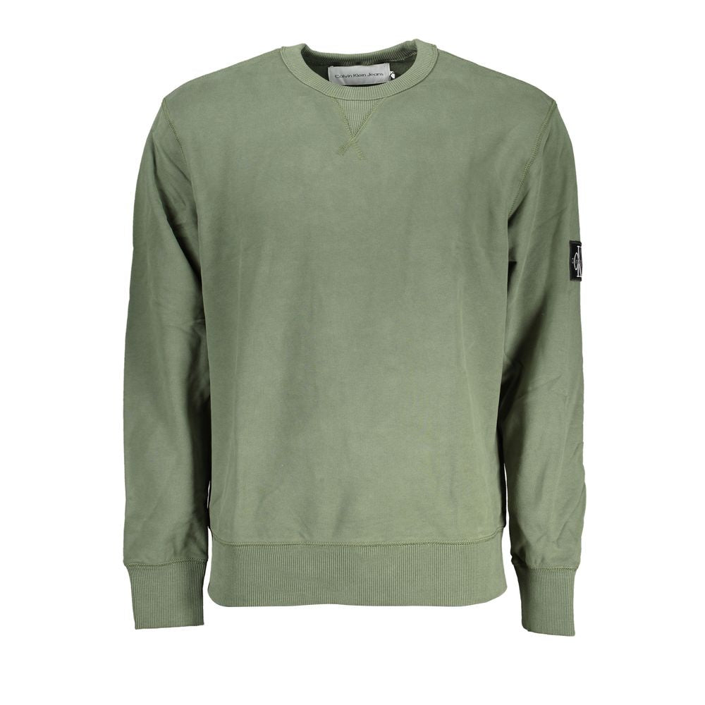Pull en coton vert Calvin Klein