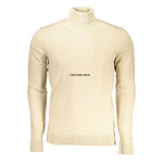 Pull en coton beige Calvin Klein