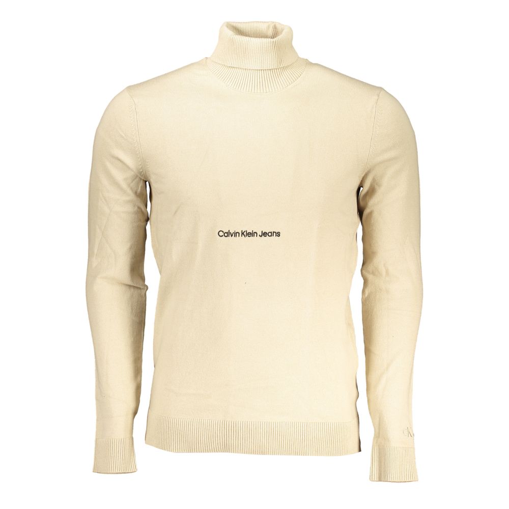 Pull en coton beige Calvin Klein