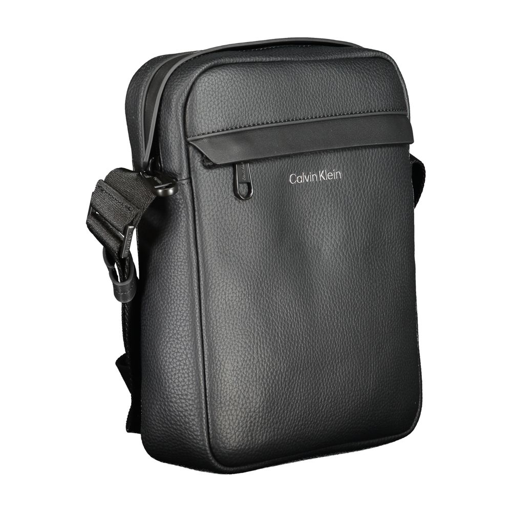 Sac à bandoulière en polyester noir Calvin Klein