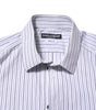 Dolce & Gabbana White Blue Striped Cotton GOLD Formal Shirt