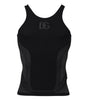 Dolce & Gabbana Black Nylon Sleeveless Underwear Tank T-shirt