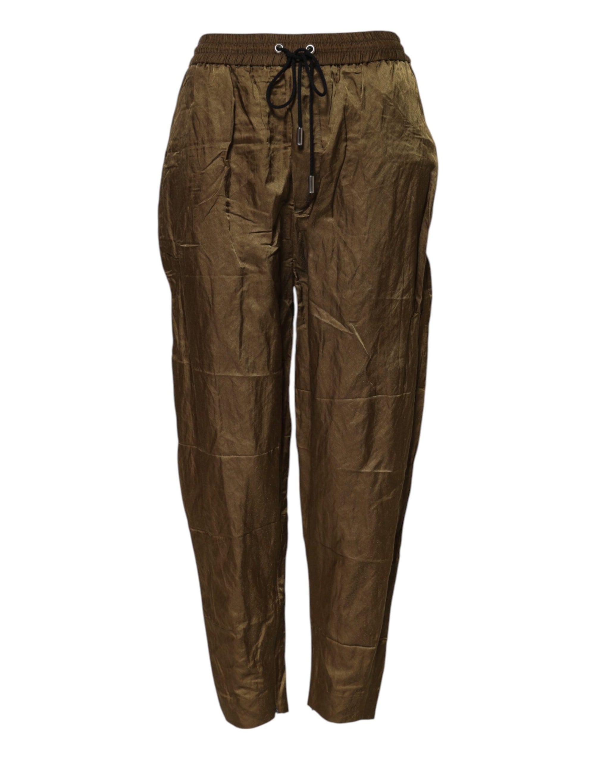 Pantalon de survêtement taille moyenne marron Dsquared² pour femme