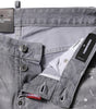 Dsquared² Gray Washed Mid Waist Tapered Jeans
