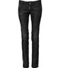 Dsquared² Black Cotton Low Waist Skinny Denim Jeans