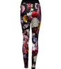 Dolce & Gabbana Multicolor Floral Legging Stretch Waist Pants