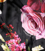 Dolce & Gabbana Multicolor Floral Legging Stretch Waist Pants