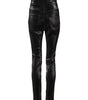 Dolce & Gabbana Black Cotton Stretch Silver Lurex Thread Pants