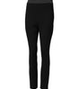 Dolce & Gabbana Black Wool Leggings Stretch Pants