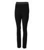Dolce & Gabbana Black Wool Leggings Stretch Pants