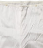 Dolce & Gabbana Ivory Silk Tapered High Waist Pants