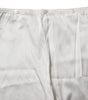 Dolce & Gabbana Ivory Silk Tapered High Waist Pants