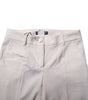 Dolce & Gabbana White Wool Tapered High Waist Pants