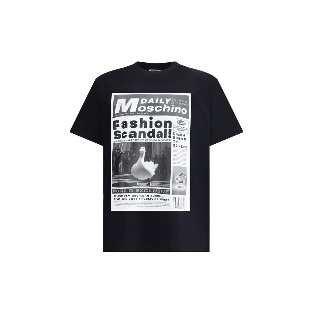 T-shirt Moschino blanc à imprimé maxi