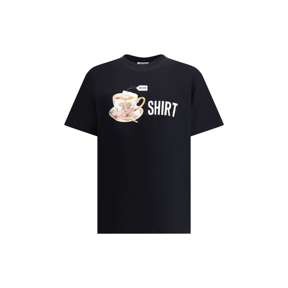 T-shirt Moschino blanc à imprimé maxi