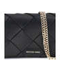 Sac à bandoulière Jet Set en cuir tressé Michael Kors