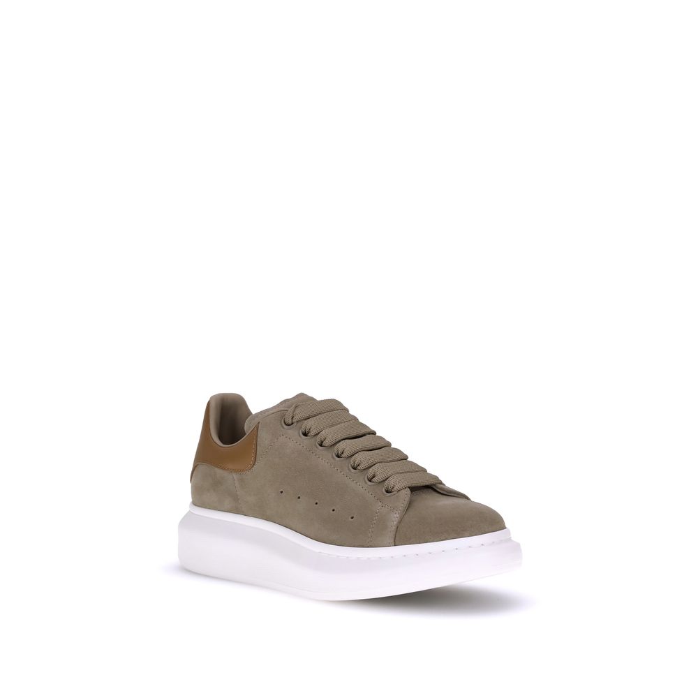 Baskets en cuir suédé Alexander McQueen
