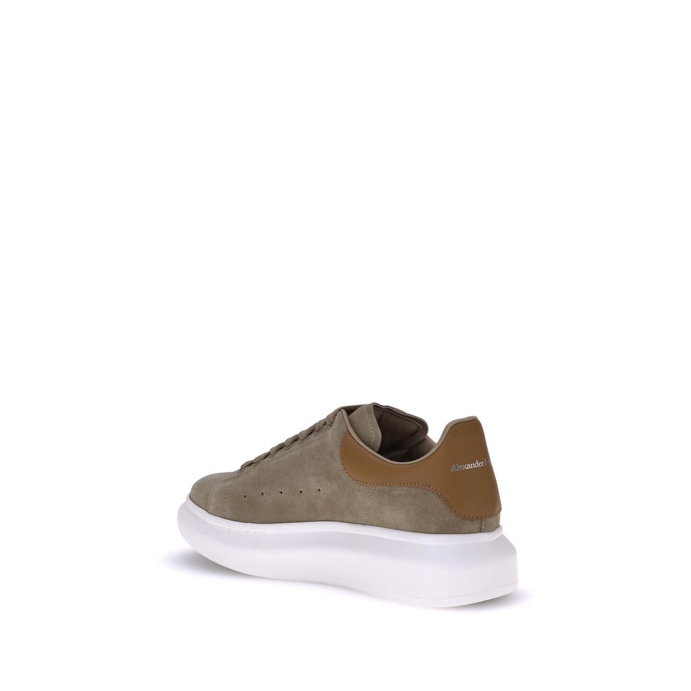 Baskets en cuir suédé Alexander McQueen
